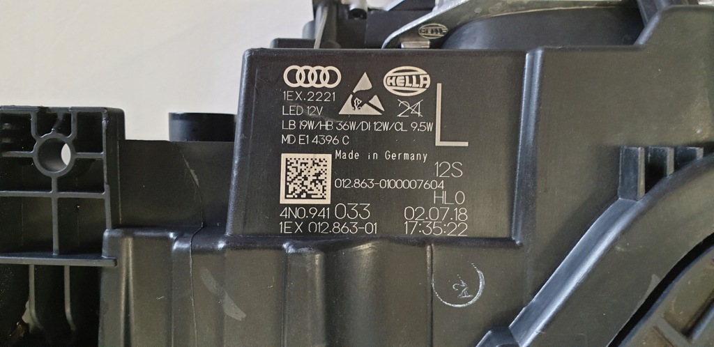 Audi a8 d5 4n full led фара перед левая 17-21r Цена