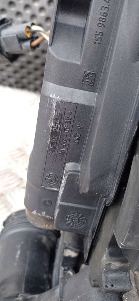 фото №11, Bmw e46 2.0 d 150 радіатор комплект + вентилятор жалюзі