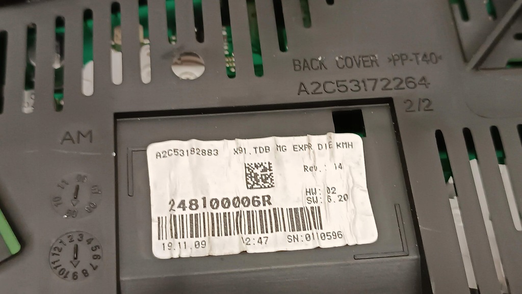 фото №9, Счетчик renault laguna iii a2c53172264