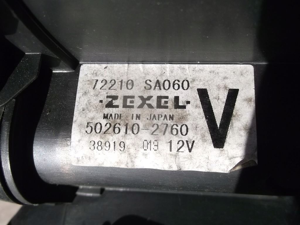 фото №10, Отопитель воздуходувка subaru forester ii sg 02-08r