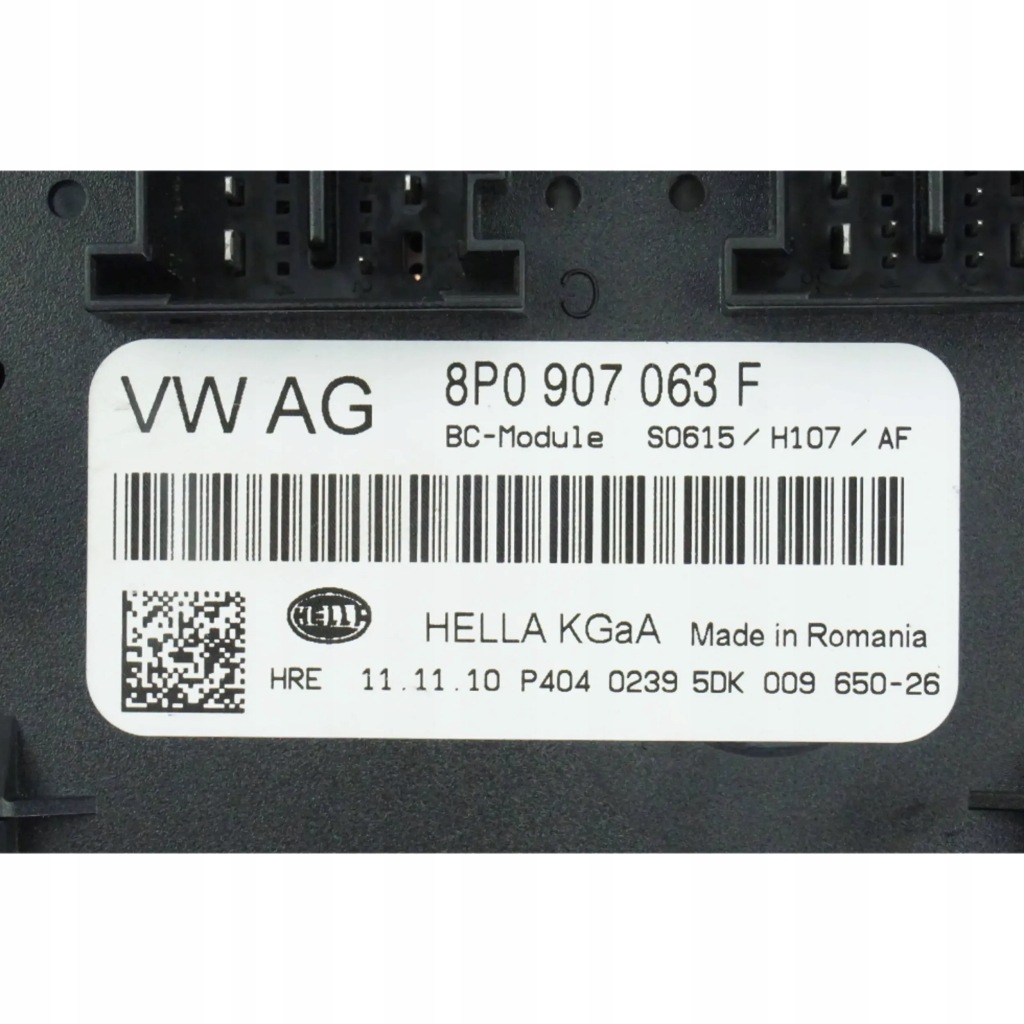 фото №2, Модуль комфорта блок управления бортовой сетью audi a3 8p 8p0907063f