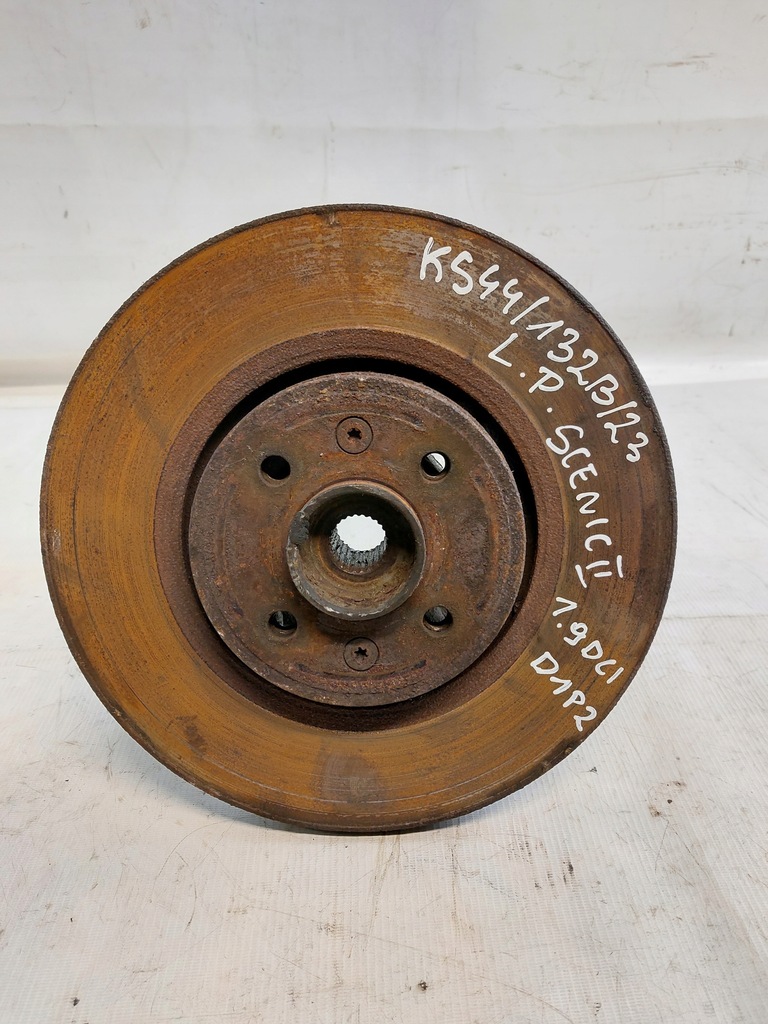 фото №1, Поворотный кулак ступица правый перед renault scenic ii 1.9dci