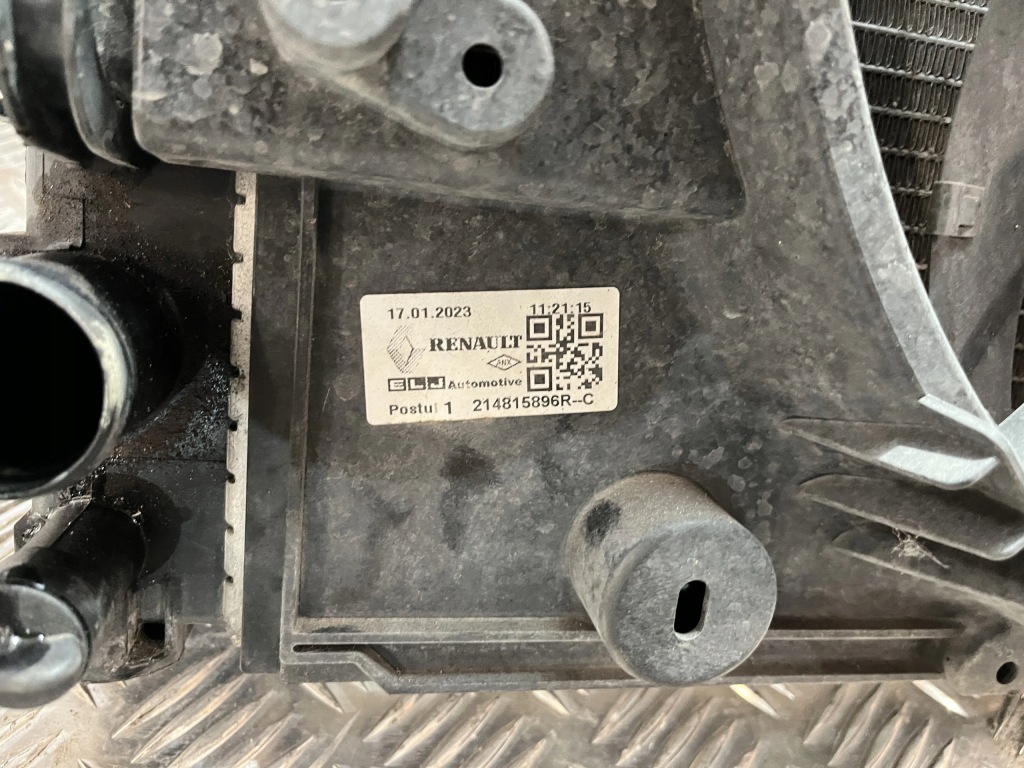 Радиатор вентилятор ремень перед dacia jogger 22- Оригинал