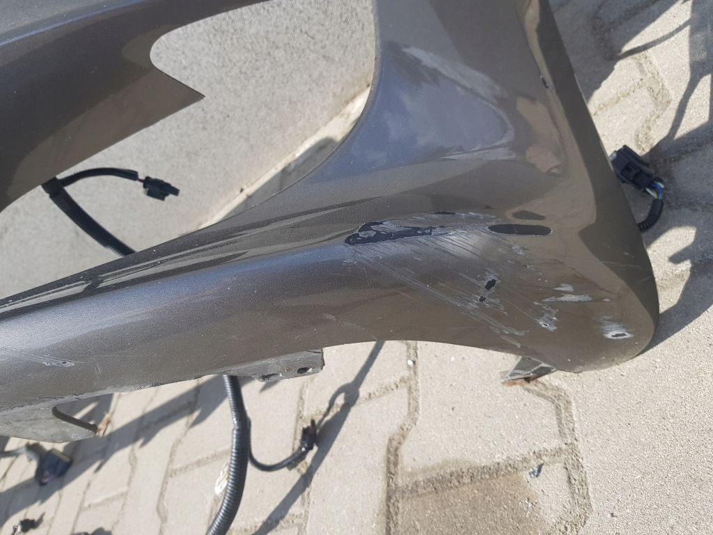 фото №6, Бампер перед передній tesla model s 1056370 з електропроводка