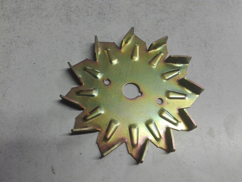 фото №1, Вентилятор генератора skoda favorit / felicia