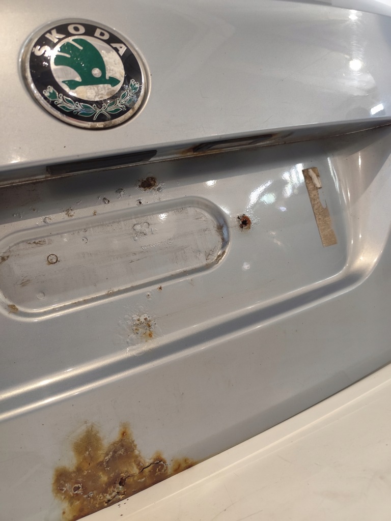 фото №8, Крышка багажника задняя крышка багажника lf8k skoda superb 2 ii kombi