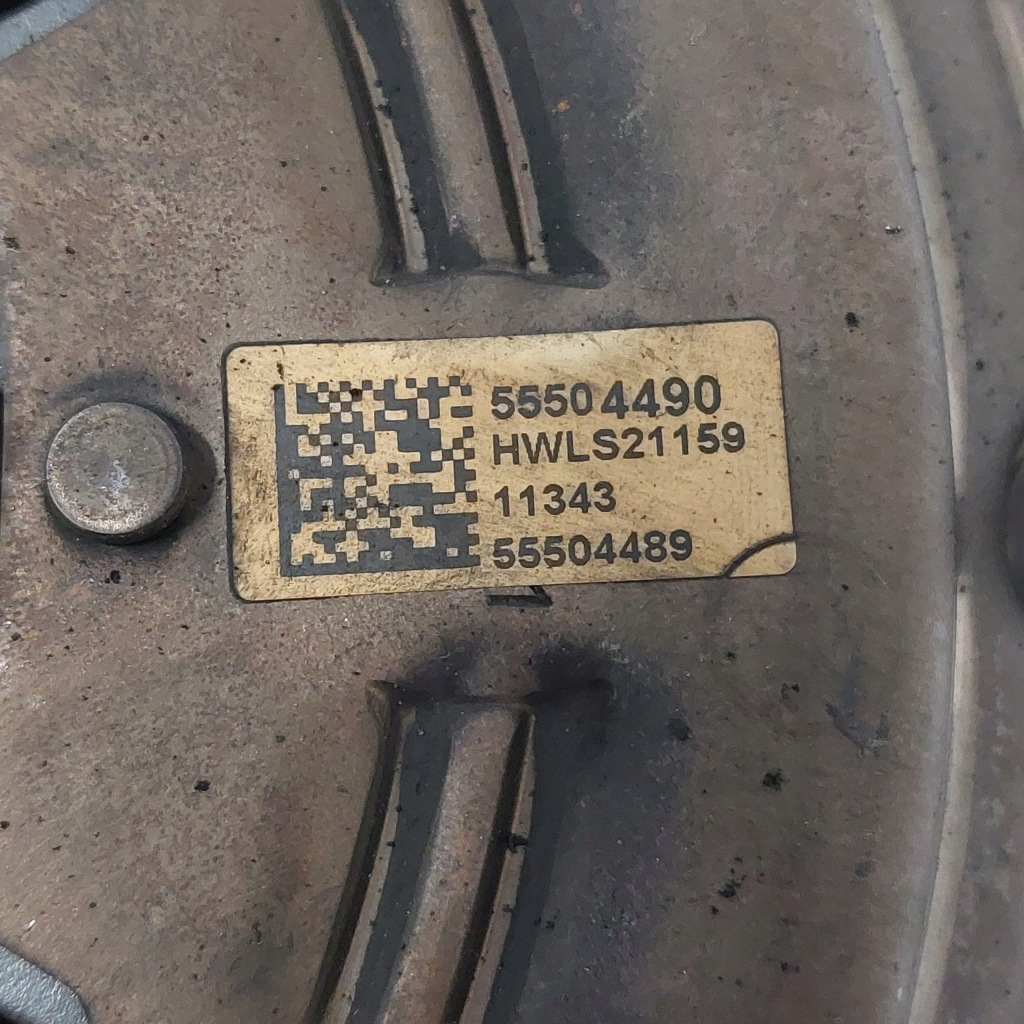 фото №5, Opel astra k 5 1,2t 146km f12shr сцепление двухмассовый маховик полный 55504490 16tyś