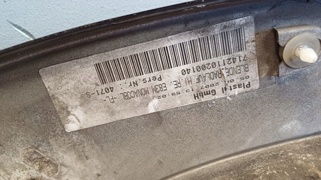 фото №5, Bmw x3 e83 молдинг крила m-pakiet задня ліва