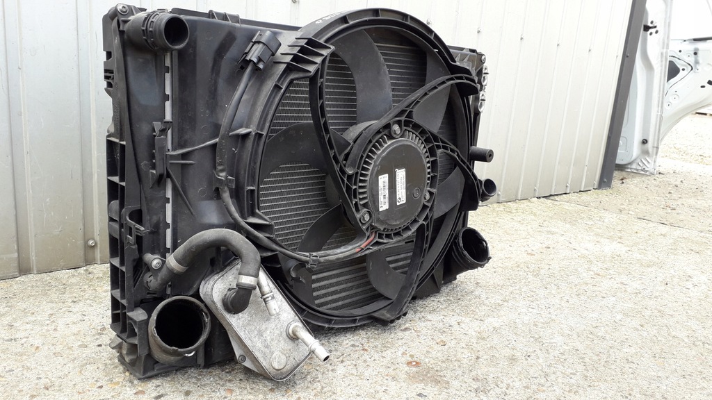 фото №15, Bmw 3 e90 e91 2,0d радіатор вентилятор кулер kom