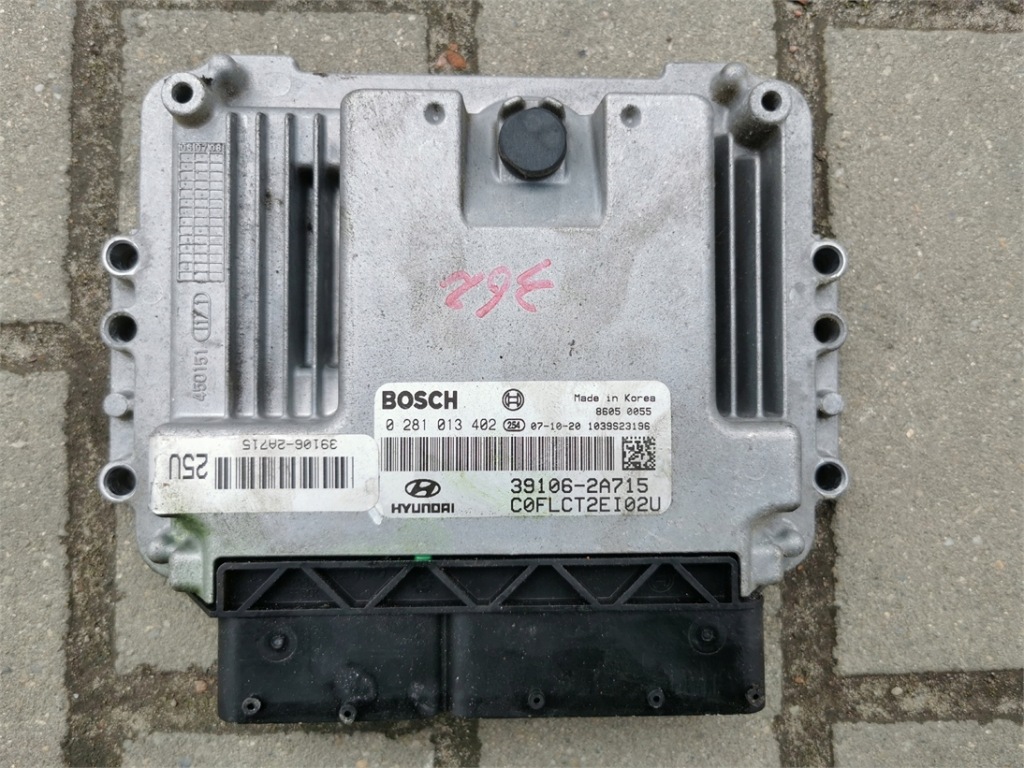 фото №1, Hyundai i30 i 07-12 1.6 crdi бортовой компьютер двигателя