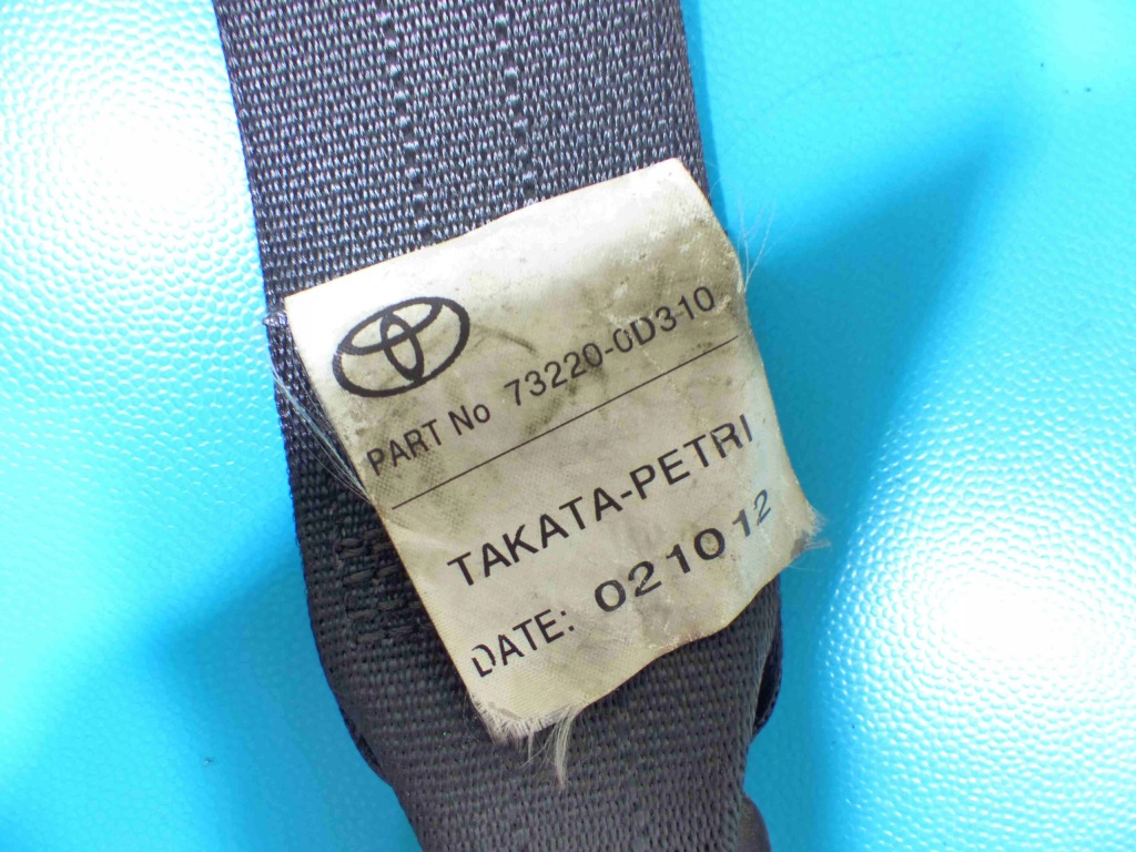 фото №8, Pas безопасности правый перед toyota yaris iii