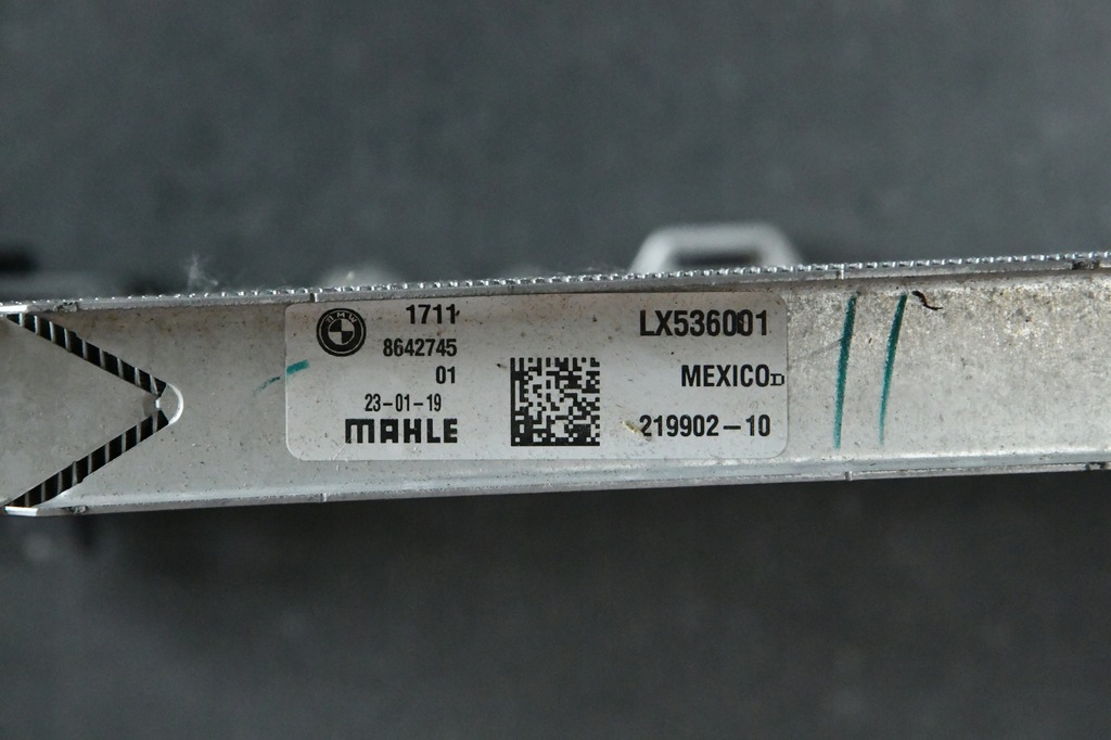 фото №7, Радиатор wody вентилятор bmw x3 g01 x4 g02 бензин оригинальная