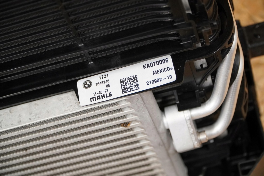 фото №8, Радиатор радиатор вентилятор bmw x6 g06 x5 g05 3.0i b58 12tyśkm 23-