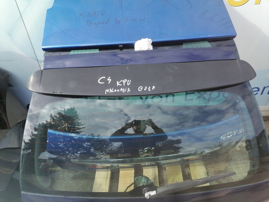 фото №9, Крышка багажника багажника задняя citroen c4 kpu
