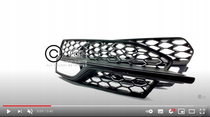 фото №16, Решётка решётка радиатора pod противотуманная фара audi a3 8v s3 13-17 p+l