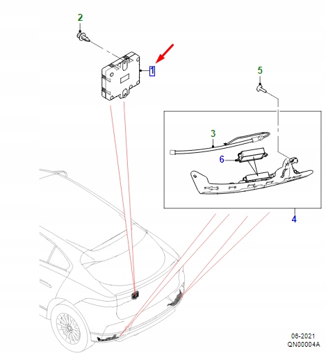 фото №1, Jaguar i-pace x590 задняя дверь управление module t4k20910 original