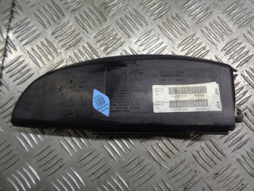Купить Подушка безопасности сиденье пассажира renault scenic 1 8200188506