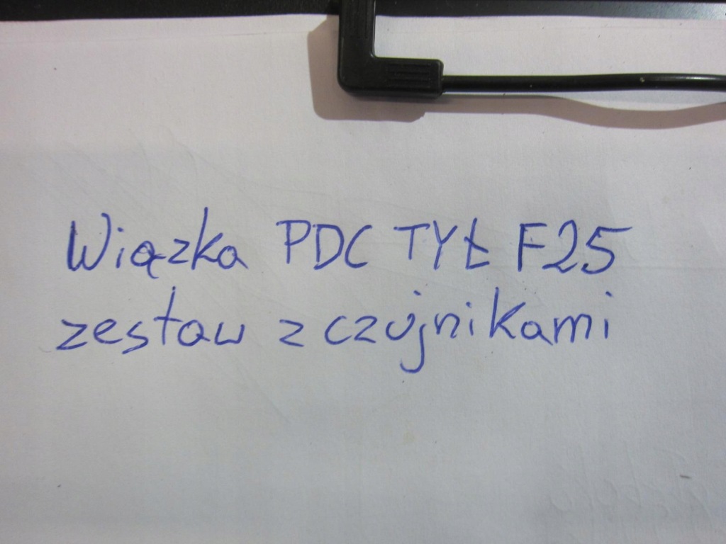 фото №14, Bmw x3 f25 жгут датчик pdc парковки задняя набор электропроводка 9271216