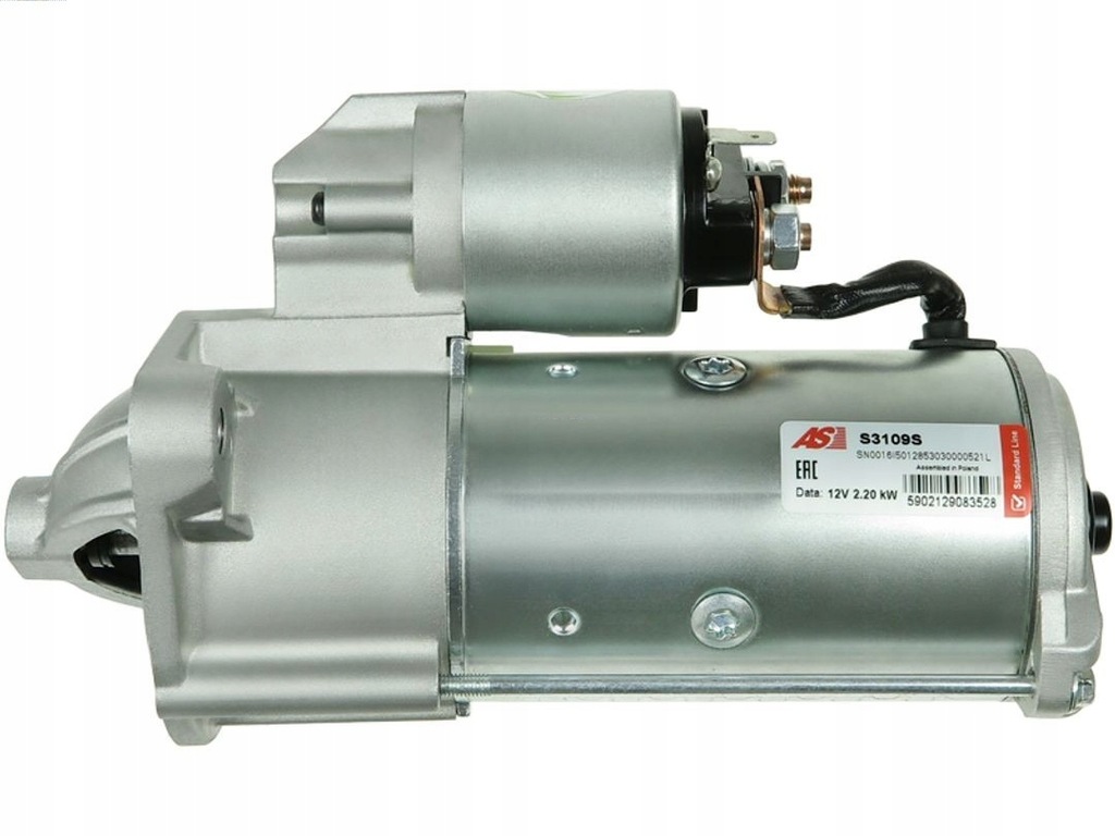 фото №1, Стартер as-pl hyundai galloper grace h-1 h100