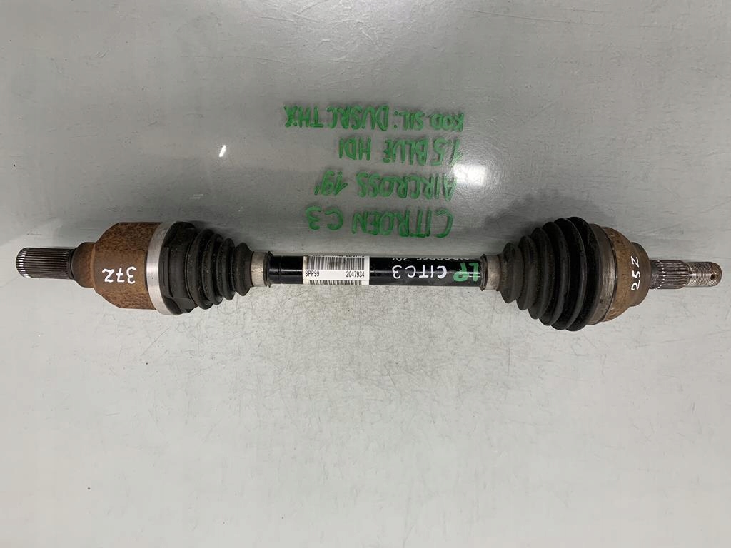 фото №1, Приводной вал левая citroen c3 aircross 1.5 blue hdi 2047934