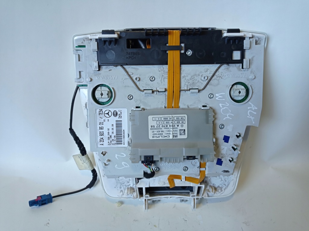 фото №8, Лампа освітлення кабіни mercedes w204 a2048702758