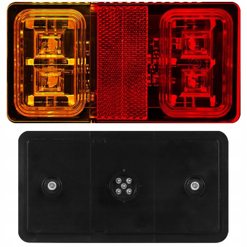 фото №1, Лампа задня led універсальна – 16 x led 12/24v водонепроникний кронштейн m6