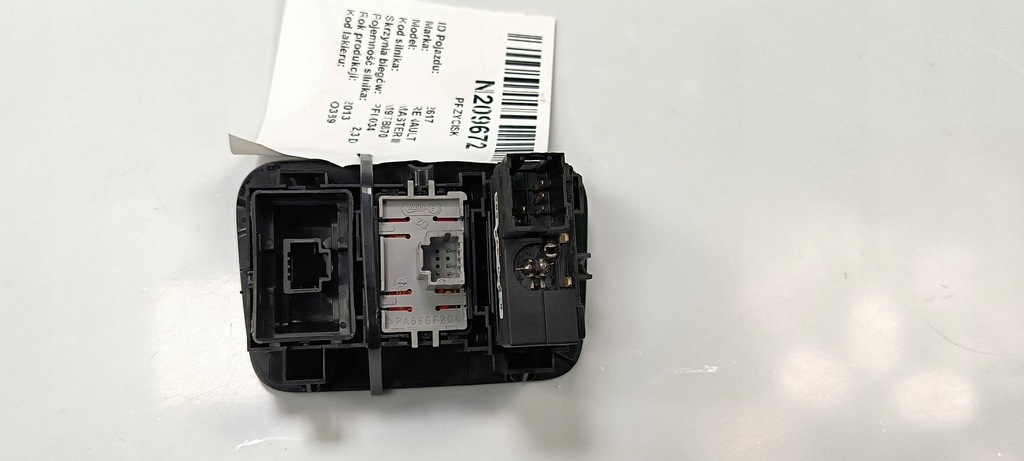 фото №5, Кнопка 8200379685 renault master iii