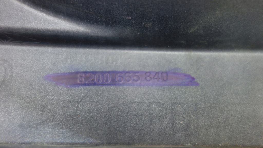 фото №5, Молдинг бампера правый задняя задняя renault modus 8200665840