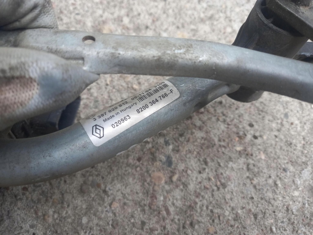 фото №8, Механизм дворник перед renault twingo ii eu