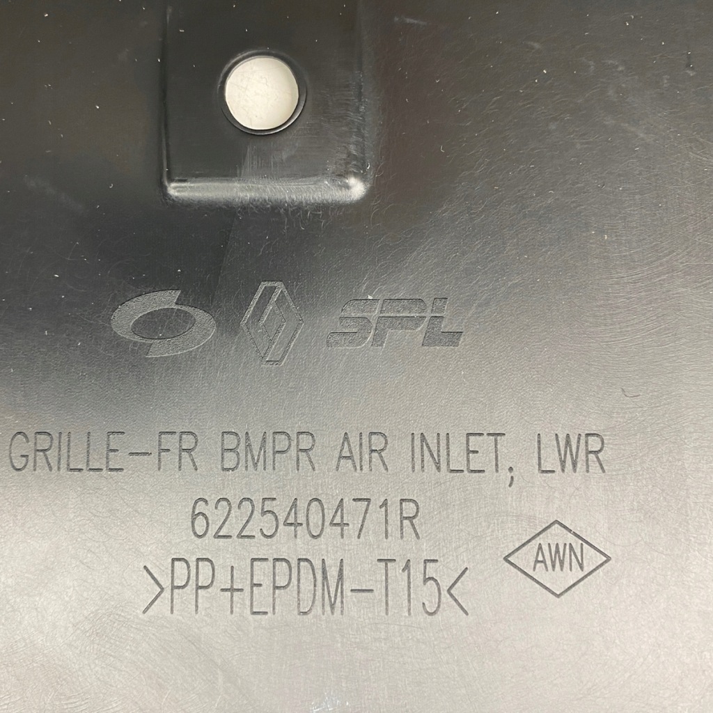 фото №16, Новый оригинальный номер спойлер накладка бампера перед renault arkana rs line 622540471r