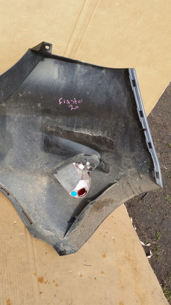 Ford fiesta mk8 st line бампер задній 958 Оригінал