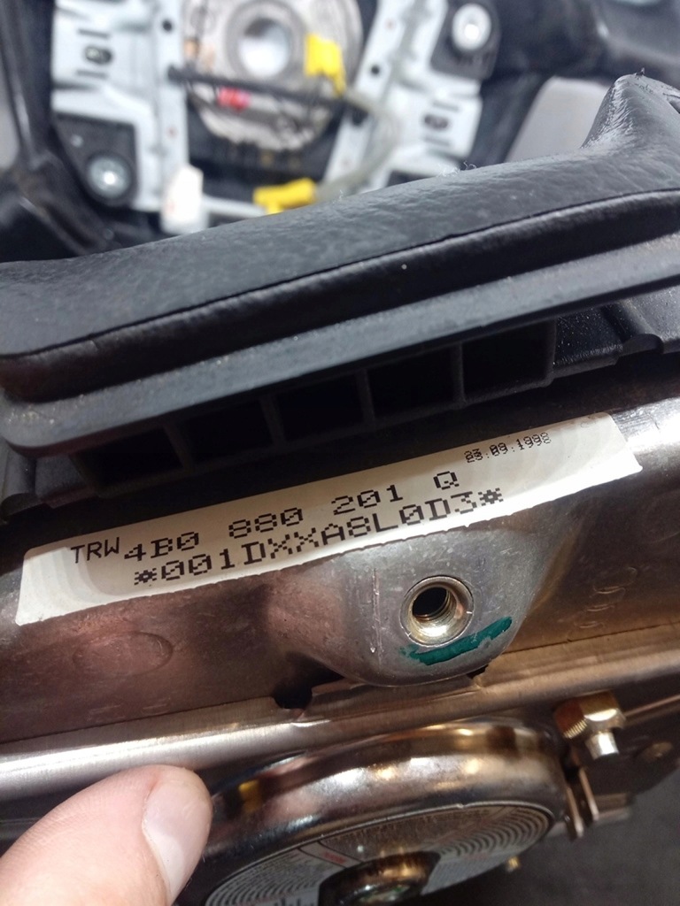 фото №13, Повітропровід шкіра подушка безпеки audi a6 c5 4b0419091s