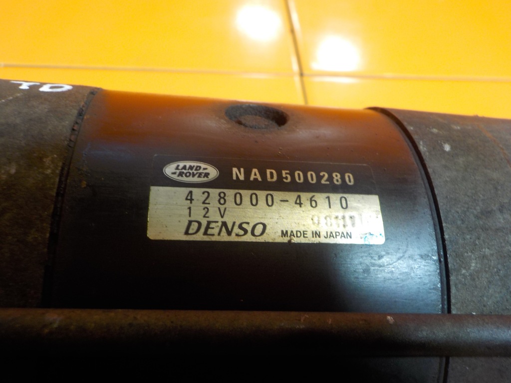 фото №5, Range rover vogue l322 3.6 v8 td 08r 368dt стартер 428000-4610