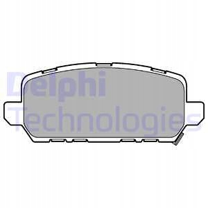 фото №2, Delphi lp3244 набор тормозных колодок тормозных, тормоза дисковые