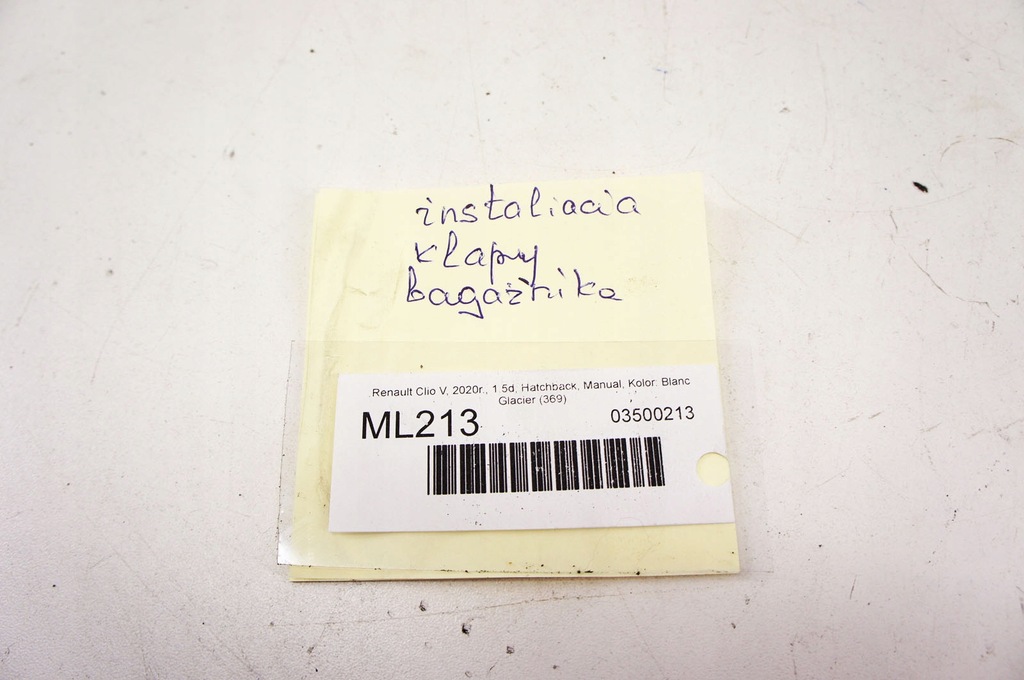 фото №8, Ml213 renault clio v джгут кришки багажника hb