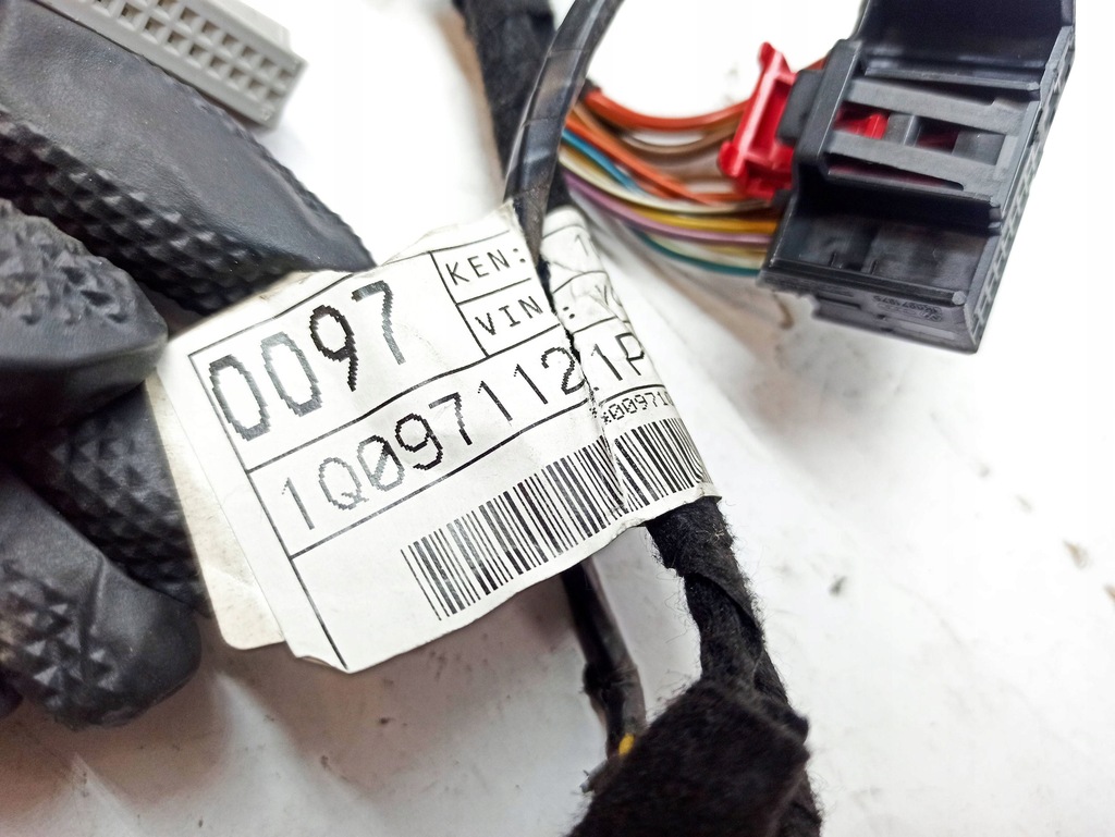 фото №12, Volkswagen eos 2010 ліва сторона джгут трубопровід двері передніх