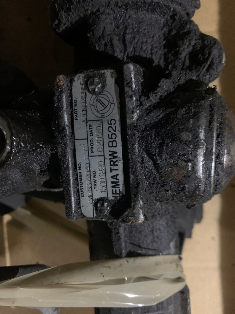 фото №14, Рулевая рейка трансмиссия siena palio 1995-2001r