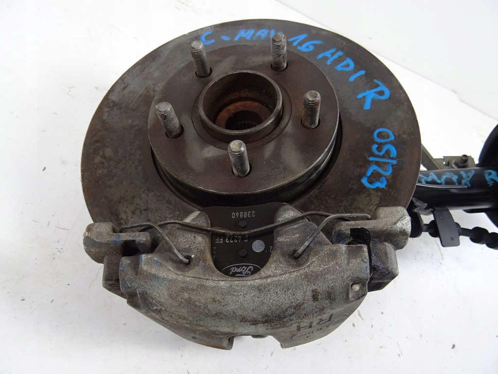 фото №14, Ford c-max ii 1.6 tdci амортизатор поворотний кулак права