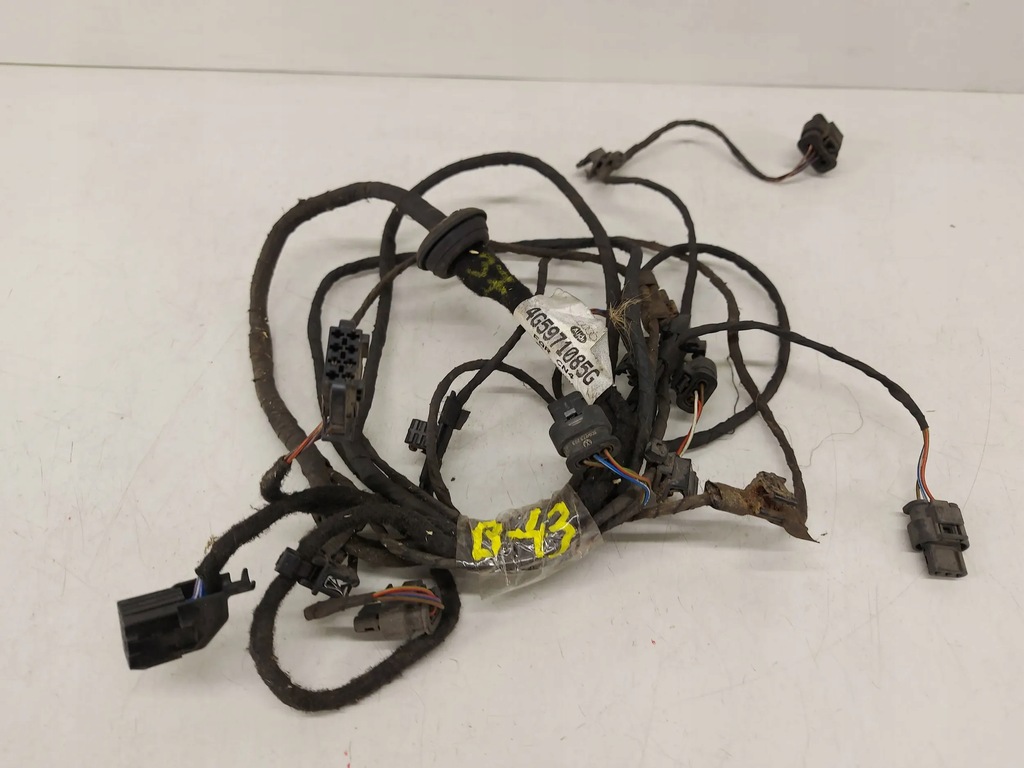 фото №5, Audi a6 s6 c7 4g джгут датчиків паркування pdc бампера заднього