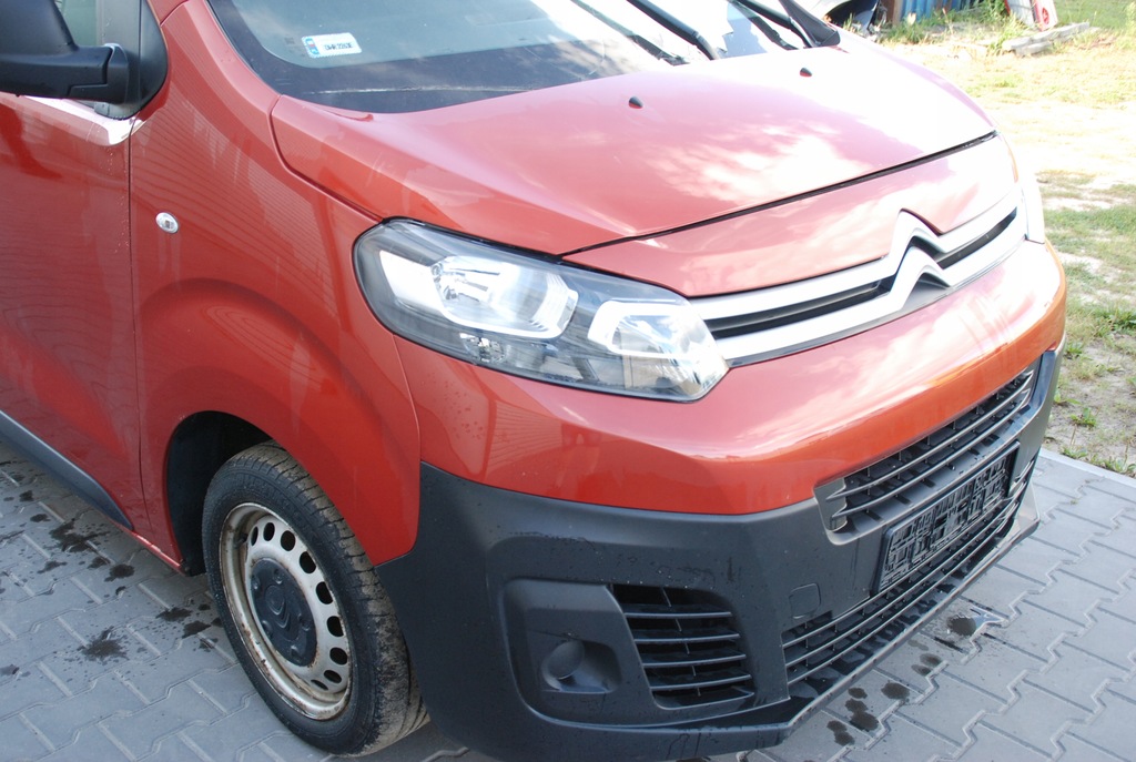 фото №13, Citroen jumpy iii бампер передний решётка радиатора 2018 идеальное состояние