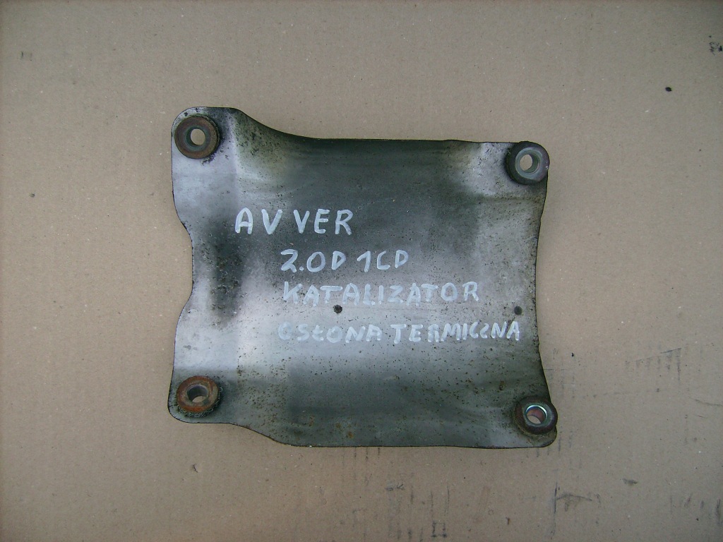 фото №1, Захист теплова каталізатора toyota avensis verso 01-03r 2.0d4d 115km