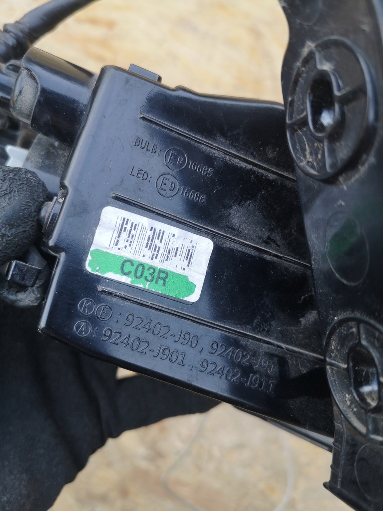 фото №8, Hyundai kona лампа правый задняя