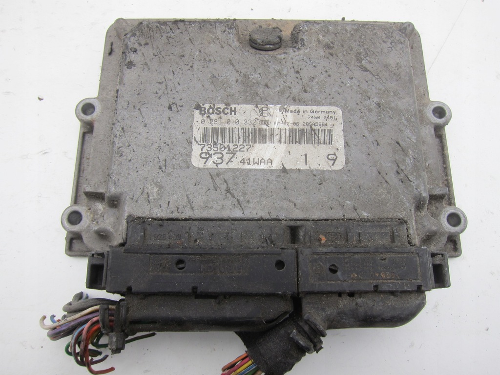 фото №1, Бортовой компьютер 0281010332 73501227 alfa romeo 147