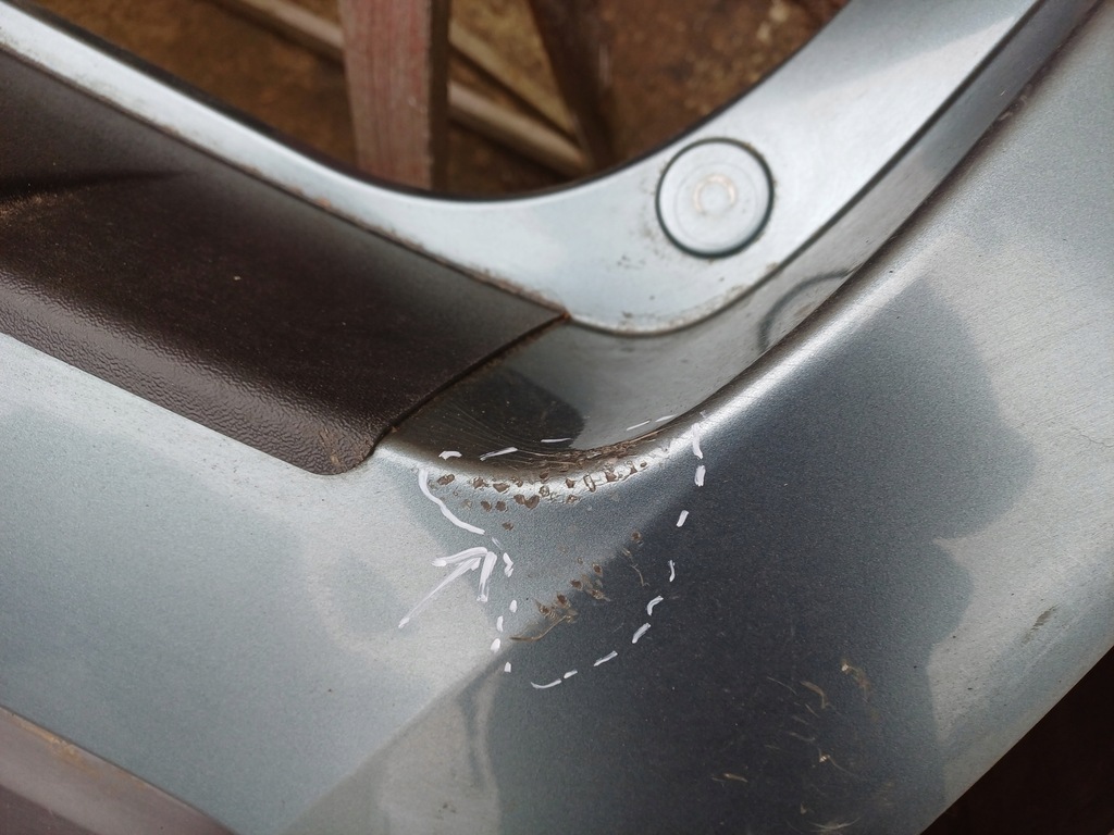 фото №6, Subaru outback 4 iv 09- бампер задняя задний 57704aj020