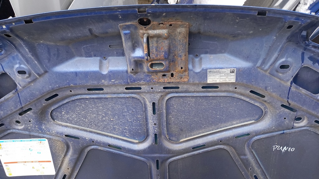 фото №9, Fiat punto капот передня