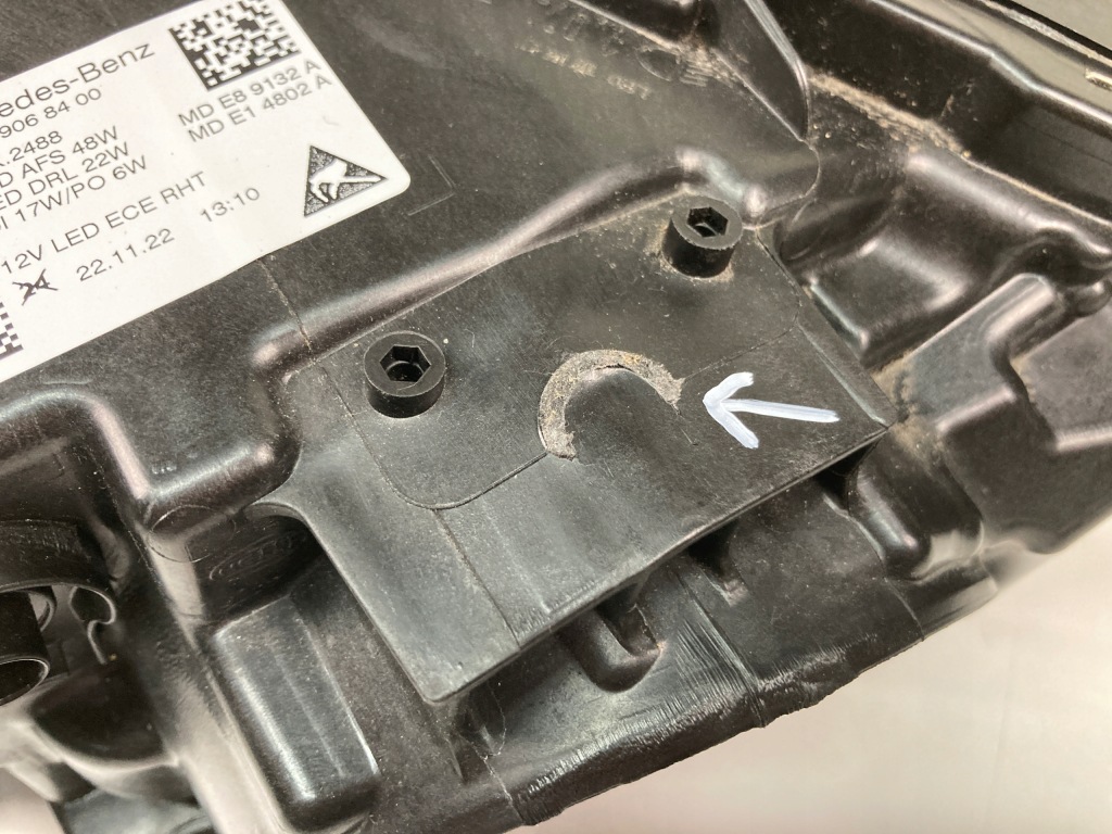 Лампа правая передняя mercedes cla w118 a118 full led Доставка