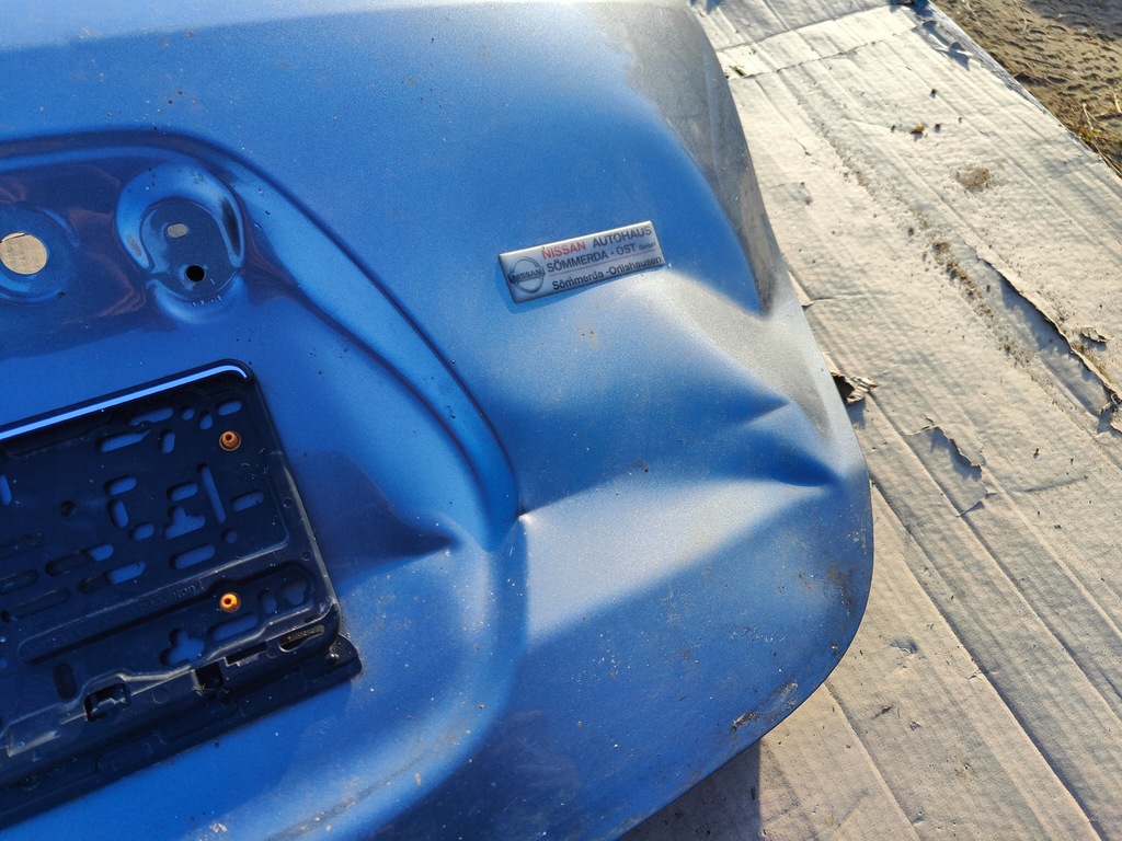 фото №7, Nissan note e12 крышка багажника задняя крышка багажника задняя