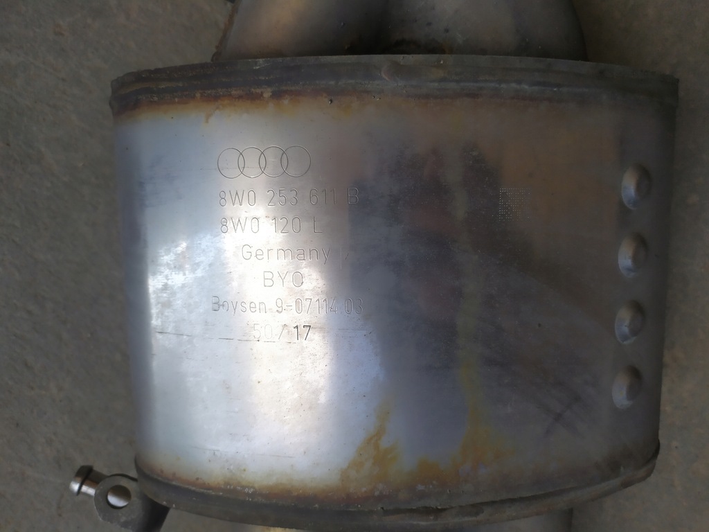 фото №8, Audi a5 s5 17- труба выхлопная 8w0253611b 8w0253612b usa 4x4