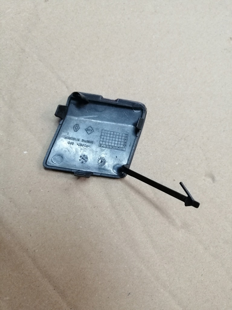 фото №3, Заглушка бампера перед renault clio iv tennp