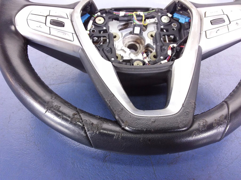 фото №6, Bmw 7 g11 g12 воздуховод кожаный лепестки переключения